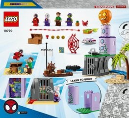 10790 LEGO® Marvel Команда Паука на маяке Зеленого гоблина цена и информация | Конструкторы и кубики | 220.lv
