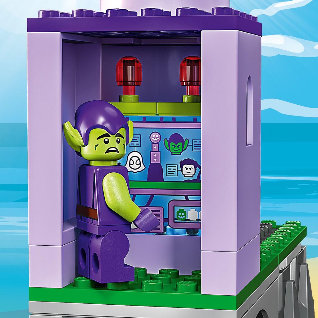 10790 LEGO® Marvel Команда Паука на маяке Зеленого гоблина цена | 220.lv