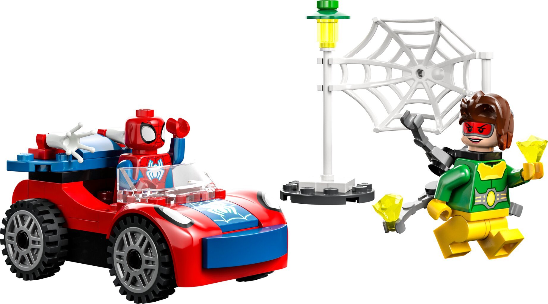 10789 LEGO® Marvel Zirnekļcilvēka auto un Doktors Astoņkājis cena un informācija | Konstruktori | 220.lv