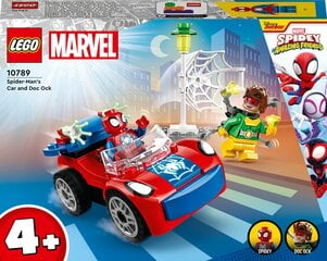 10789 LEGO® Marvel Zirnekļcilvēka auto un Doktors Astoņkājis цена и информация | Конструкторы и кубики | 220.lv