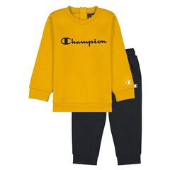 Спортивный костюм Champion Crewneck Baby, жёлтый 12128903 цена и информация | Комплекты для мальчиков | 220.lv