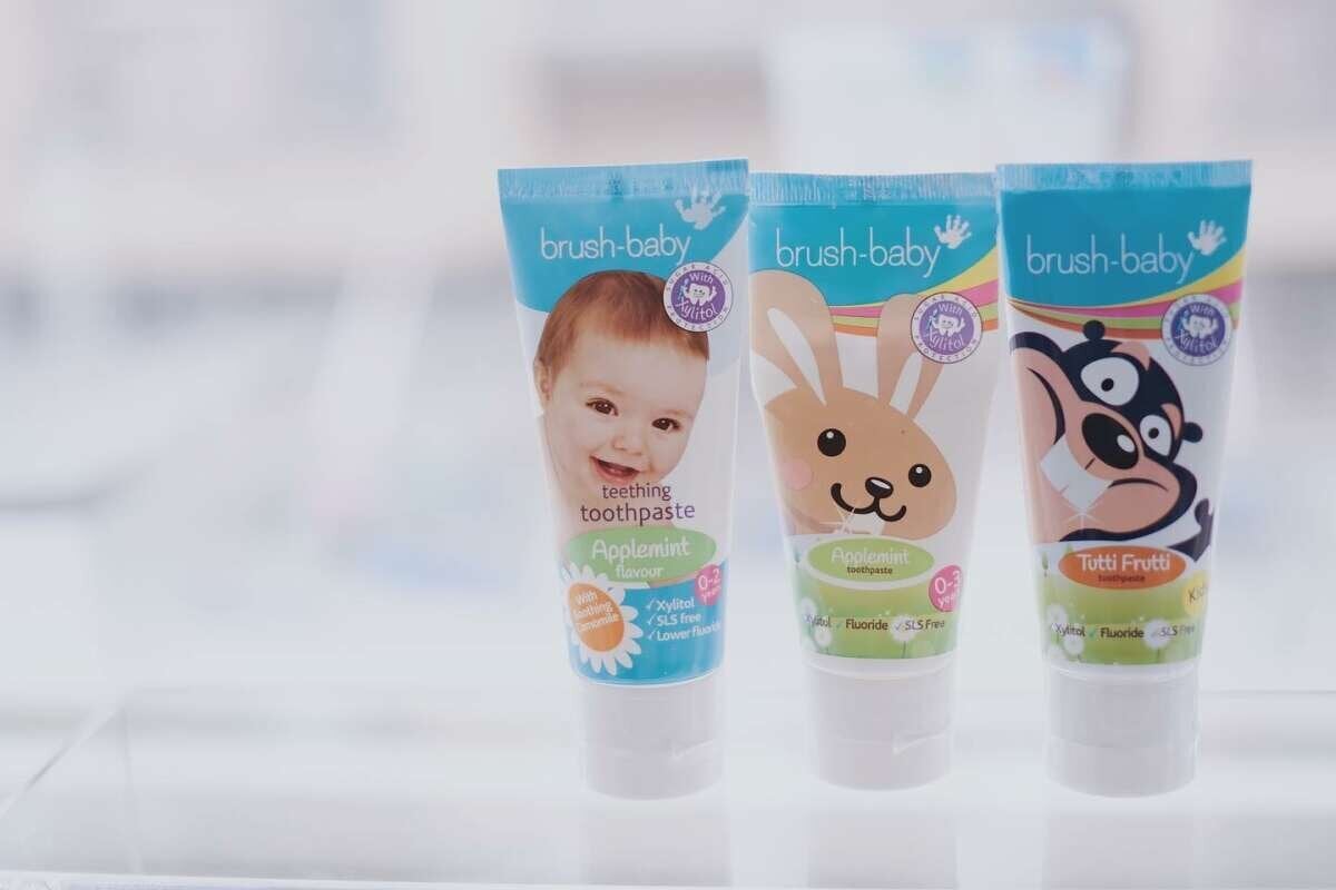 Brush Baby Toothpaste Strawberry Art.BRB029 Zobu pasta (3+gadi) 50ml cena un informācija | Zobu pastas, birstes | 220.lv