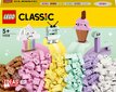 11028 LEGO® Classic Radošā pasteļtoņu jautrība cena un informācija | Konstruktori | 220.lv