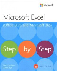 Microsoft Excel Step by Step (Office 2021 and Microsoft 365) цена и информация | Книги по экономике | 220.lv