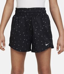 Nike bērnu šorti Dri-Fit DX4974*010, melns 196153716414 cena un informācija | Šorti meitenēm | 220.lv