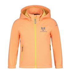 Icepeak bērnu softshell jaka Jenett 51868-3*440, persiks 6438535439813 cena un informācija | Virsjakas un mēteļi meitenēm | 220.lv