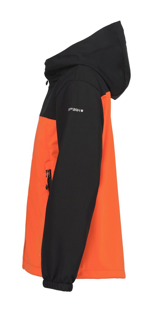 Icepeak Kline bērnu softshell jaka 51897-3*642, sarkans/melns 6438535495512 cena un informācija | Zēnu virsjakas | 220.lv