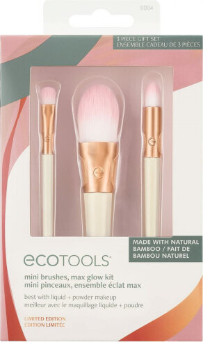 Ecotools Ready Glow Lote 3 Piezas цена и информация | Kosmētikas otas, sūkļi | 220.lv