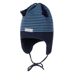 Lenne mazuļa cepure Aberny 23240 A*229, tumši zils 4741593375774 cena un informācija | Cepures, cimdi, šalles zēniem | 220.lv