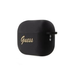 Guess 4G austiņu maciņš Airpods Pro 2, melns цена и информация | Аксессуары для наушников | 220.lv