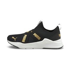 Puma спортивная обувь Wired Run 381993*02, черный/золотой 4063699826647 цена и информация | Детская спортивная обувь | 220.lv