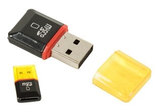 Goodbuy Micro SD karšu lasītājs melns cena un informācija | Adapteri un USB centrmezgli | 220.lv