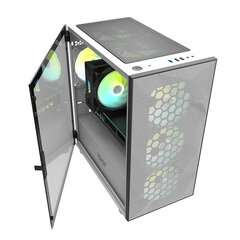 Darkflash DLM21 Mesh computer case (white) цена и информация | Корпуса | 220.lv