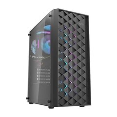 Darkflash DK351 computer case + 4 fans (black) цена и информация | Корпуса | 220.lv