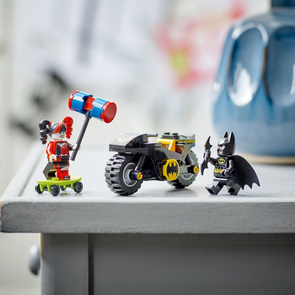 76220 LEGO® Super Heroes DC Batman pret Harley Quinn cena un informācija | Konstruktori | 220.lv