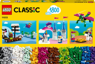 11033 LEGO® Classic Radošā fantāzijas pasaule cena un informācija | Konstruktori | 220.lv