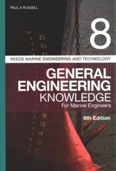 Reeds Vol 8 General Engineering Knowledge for Marine Engineers 6th edition cena un informācija | Sociālo zinātņu grāmatas | 220.lv