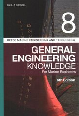 Reeds Vol 8 General Engineering Knowledge for Marine Engineers 6th edition цена и информация | Книги по социальным наукам | 220.lv