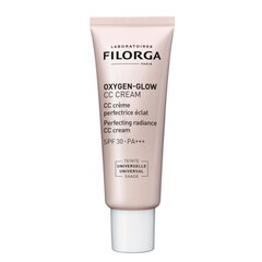 СС крем для лица Filorga Oxygen-Glow CC Cream SPF30, 40мл цена и информация | Наносите на чистую кожу лица. Подержите около 10-15 минут и смойте водой. | 220.lv