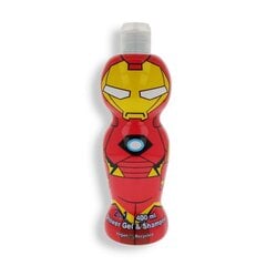 Želeja un Šampūns 2-in-1 Spiderman Iron Men (400 ml) cena un informācija | Bērnu kosmētika, līdzekļi jaunajām māmiņām | 220.lv