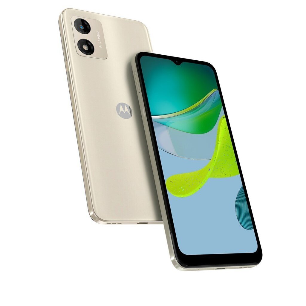 Motorola Moto E13 2/64GB PAXT0025SE Creamy White цена и информация | Mobilie telefoni | 220.lv