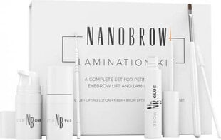 Процедура по уходу за бровями Nanobrow Lamination, 5 шт. цена и информация | Карандаши, краска для бровей | 220.lv