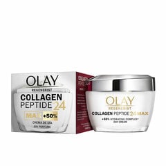 Sejas krēms Olay Regenerist Collagen Peptide 24 (50 ml) cena un informācija | Sejas krēmi | 220.lv