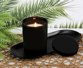 Sojas vaska sveču izgatavošanas komplekts Ruhy (melns, 2 gab.) cena un informācija | Sveces un svečturi | 220.lv