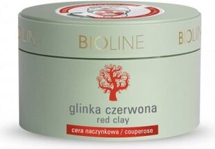 Sarkano mālu maska Bioline, 150g cena un informācija | Sejas maskas, acu maskas | 220.lv