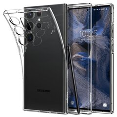 Spigen Liquid Crystal piemērots Galaxy S23 Ultra, caurspīdīgs cena un informācija | Telefonu vāciņi, maciņi | 220.lv