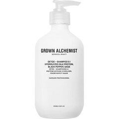Hidrolizēts zīda proteīna detoksikācijas šampūns, likopēns, salvija (Detox šampūns) 500 ml cena un informācija | Šampūni | 220.lv