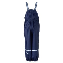 Huppa bērnu lietus bikses ar oderi PANTSY 2, tumši zilas cena un informācija | Lietus apģērbs bērniem | 220.lv
