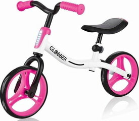 Balansa velosipēds Globber Go Bike 610262, balts/rozā cena un informācija | Balansa velosipēdi | 220.lv