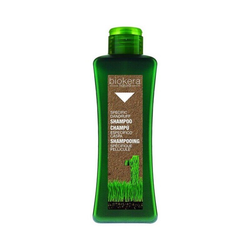 Šampūns pret Blaugznām Biokera Natura Salerm (1000 ml) cena un informācija | Šampūni | 220.lv