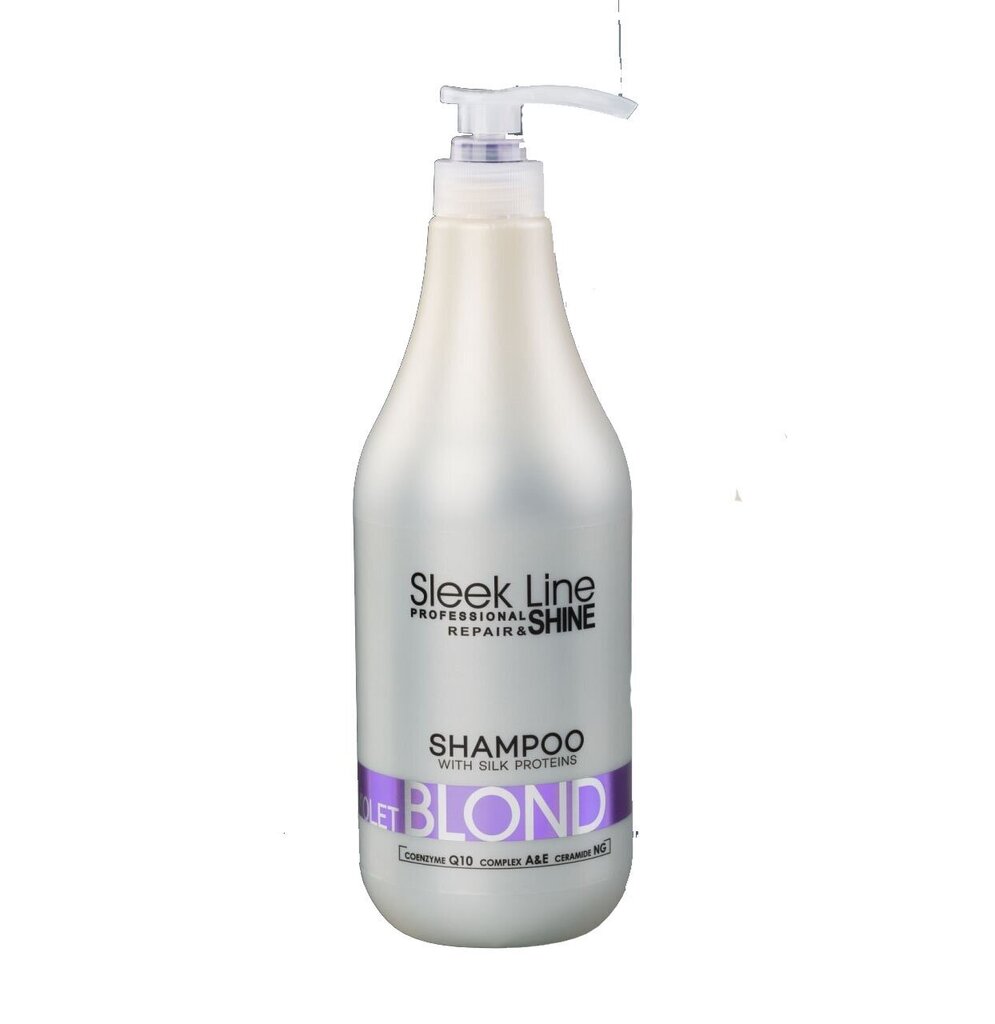 Stapiz Sleek Line Violet Blond šampūns, 1000 ml cena un informācija | Šampūni | 220.lv