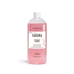 Inebrya Sakura Restorative šampūns, 1000 ml cena un informācija | Šampūni | 220.lv