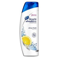 Šampūns pret blaugznām Head & Shoulders Citrus Fresh pretblaugznu šampūns, 400 ml cena un informācija | Šampūni | 220.lv