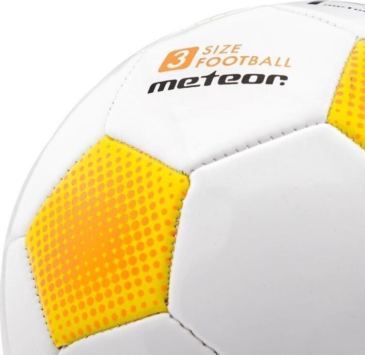 Futbola bumba Meteor FBX, 3. izmērs, balta cena un informācija | Futbola bumbas | 220.lv