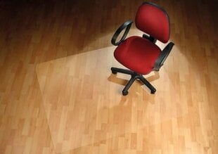 Floordirekt per - 16 размеров для выбора - поликарбонатный коврик для пола прозрачный с Tüv для жестких полов (116x180 см) цена и информация | Офисные кресла | 220.lv