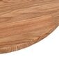vidaXL apaļa galda virsma, gaiši brūna, Ø40x1,5 cm, ozola masīvkoks cena un informācija | Virsmas galdiem | 220.lv