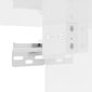 vidaXL sienas TV skapīši, 2 gab., spīdīgi balti, 40x34,5x60 cm цена и информация | TV galdiņi | 220.lv