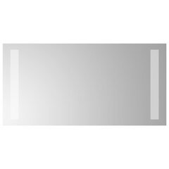vidaXL vannasistabas spogulis ar LED, 40x20 cm cena un informācija | Spoguļi | 220.lv