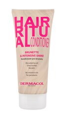 Matu kondicionieris Dermacol Hair Ritual Brunette & Intensive Shine, 200 ml cena un informācija | Matu kondicionieri, balzāmi | 220.lv
