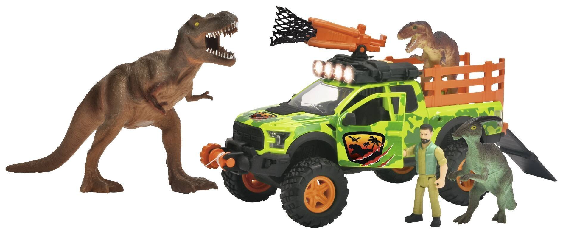 Dinozauru medību rīks Dickie Toys Playlife, 25 cm cena un informācija | Rotaļlietas zēniem | 220.lv