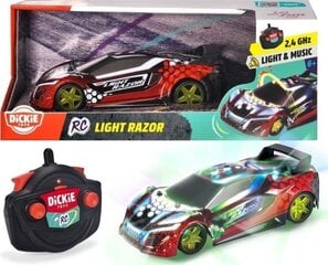 Машинка на радиоуправлении Dickie Toys Light Razor, 22см цена и информация | Конструктор автомобилей игрушки для мальчиков | 220.lv