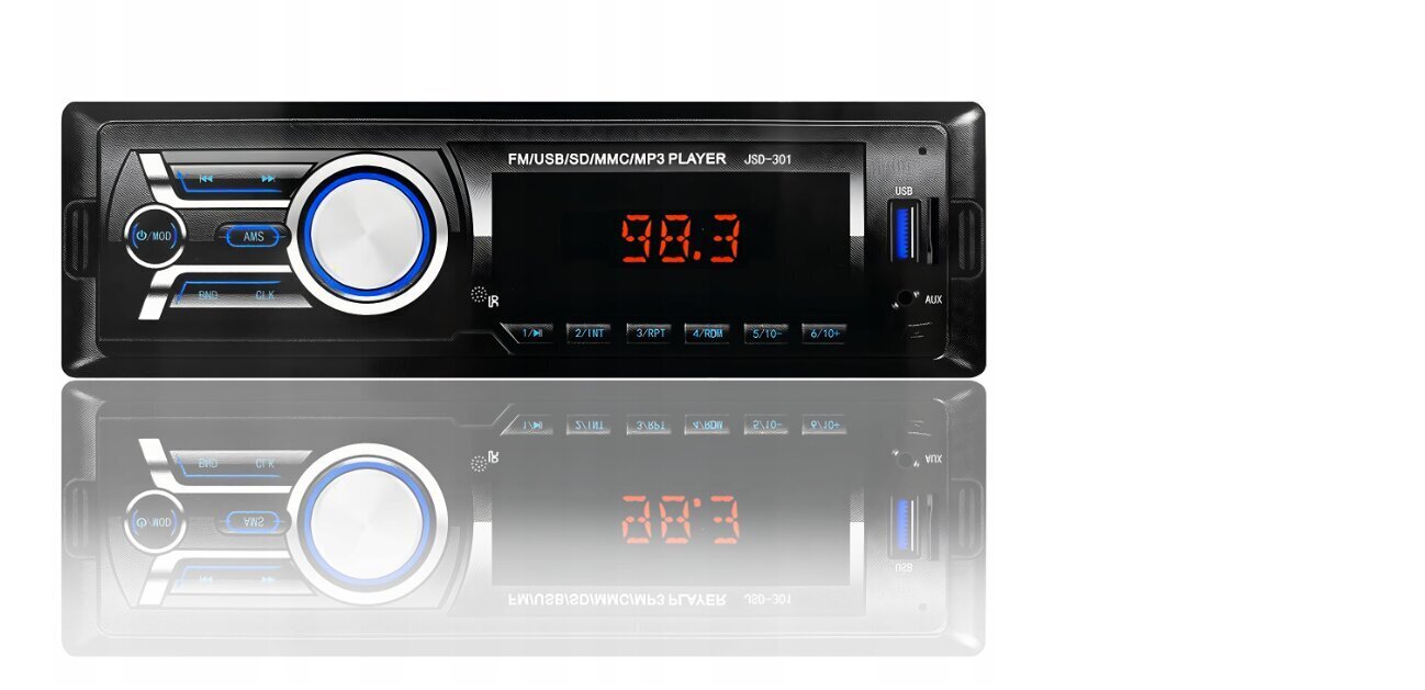 Automašīnas stereo Bluetooth retoo 1 DIN CA016A-9008U цена и информация | Auto magnetolas, multimedija | 220.lv