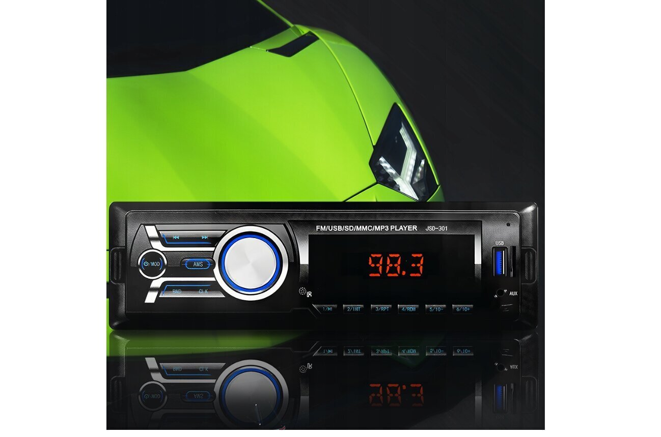 Automašīnas stereo Bluetooth retoo 1 DIN CA016A-9008U cena un informācija | Auto magnetolas, multimedija | 220.lv