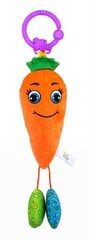Подвеска-погремушка морковь цена и информация | Игрушки для малышей | 220.lv