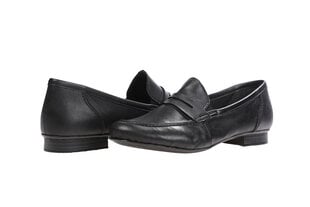 Туфли 64701 Rieker, черные цена и информация | Женская обувь | 220.lv