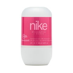 Roll-On dezodorants Nike Trendy Pink Dāma 48 stundas (50 ml) cena un informācija | Dezodoranti | 220.lv